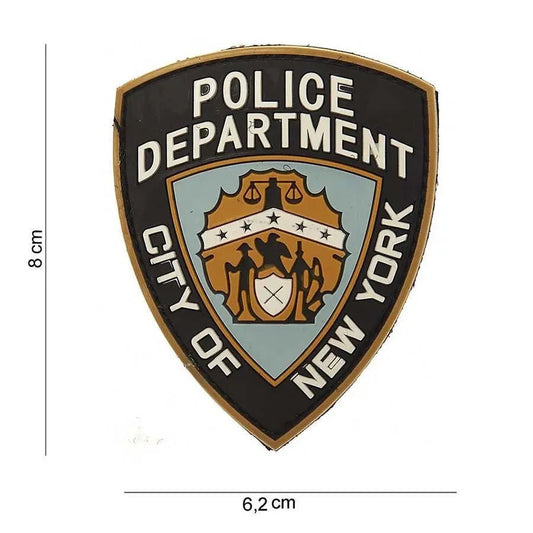 Patch Police Department PVC 3D | Echipament tactic WARGEAR