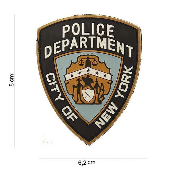 Patch Police Department PVC 3D | Echipament tactic WARGEAR