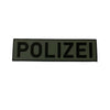 Patch POLIZEI velcro pvc JTG | Echipament tactic WARGEAR