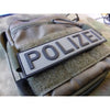 Patch POLIZEI velcro pvc JTG | Echipament tactic WARGEAR