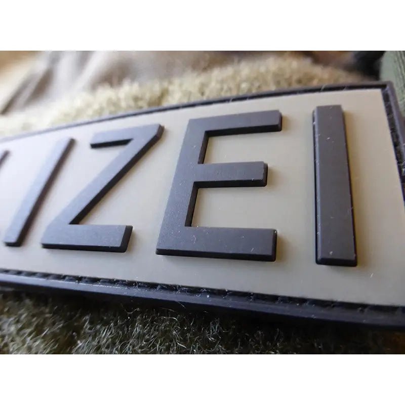 Patch POLIZEI velcro pvc JTG | Echipament tactic WARGEAR