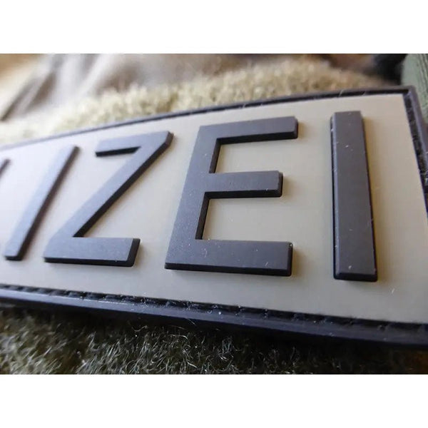 Patch POLIZEI velcro pvc JTG | Echipament tactic WARGEAR