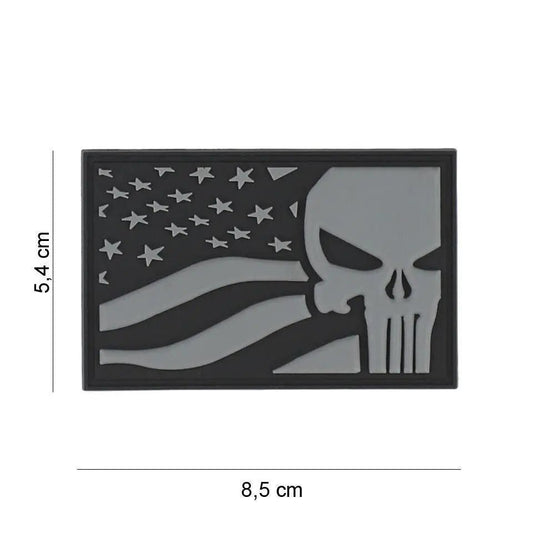 Patch Punisher US Flag | Echipament tactic WARGEAR