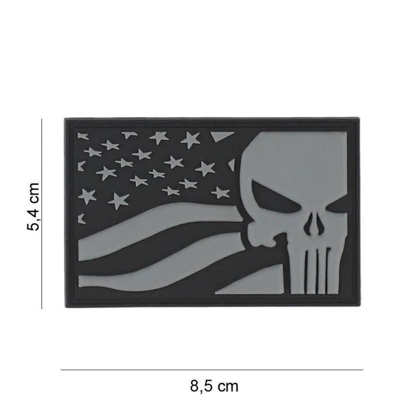 Patch Punisher US Flag | Echipament tactic WARGEAR