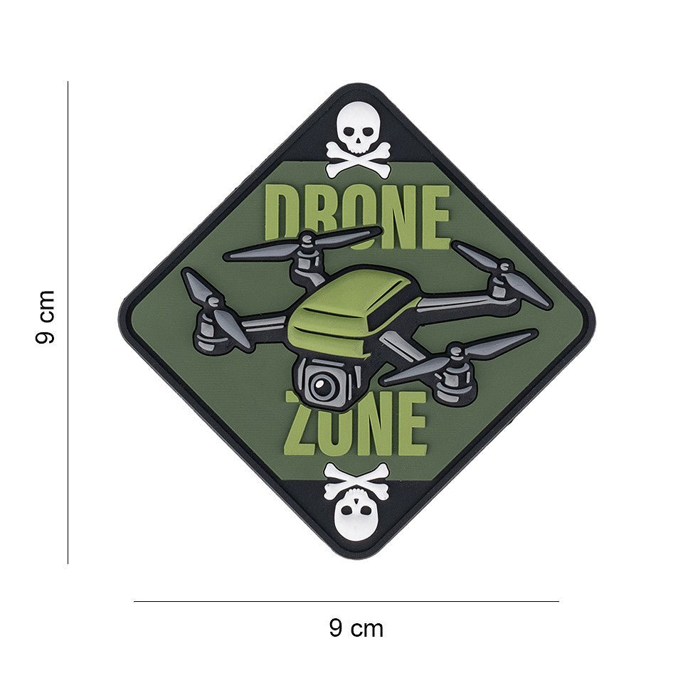 Patch PVC 3D Drone Zone Skull & Bones | WARGEAR RO