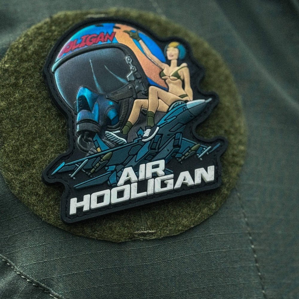 Patch PVC M-TAC Air Hooligan – Aviatie de Lupta Ucraina | WARGEAR RO