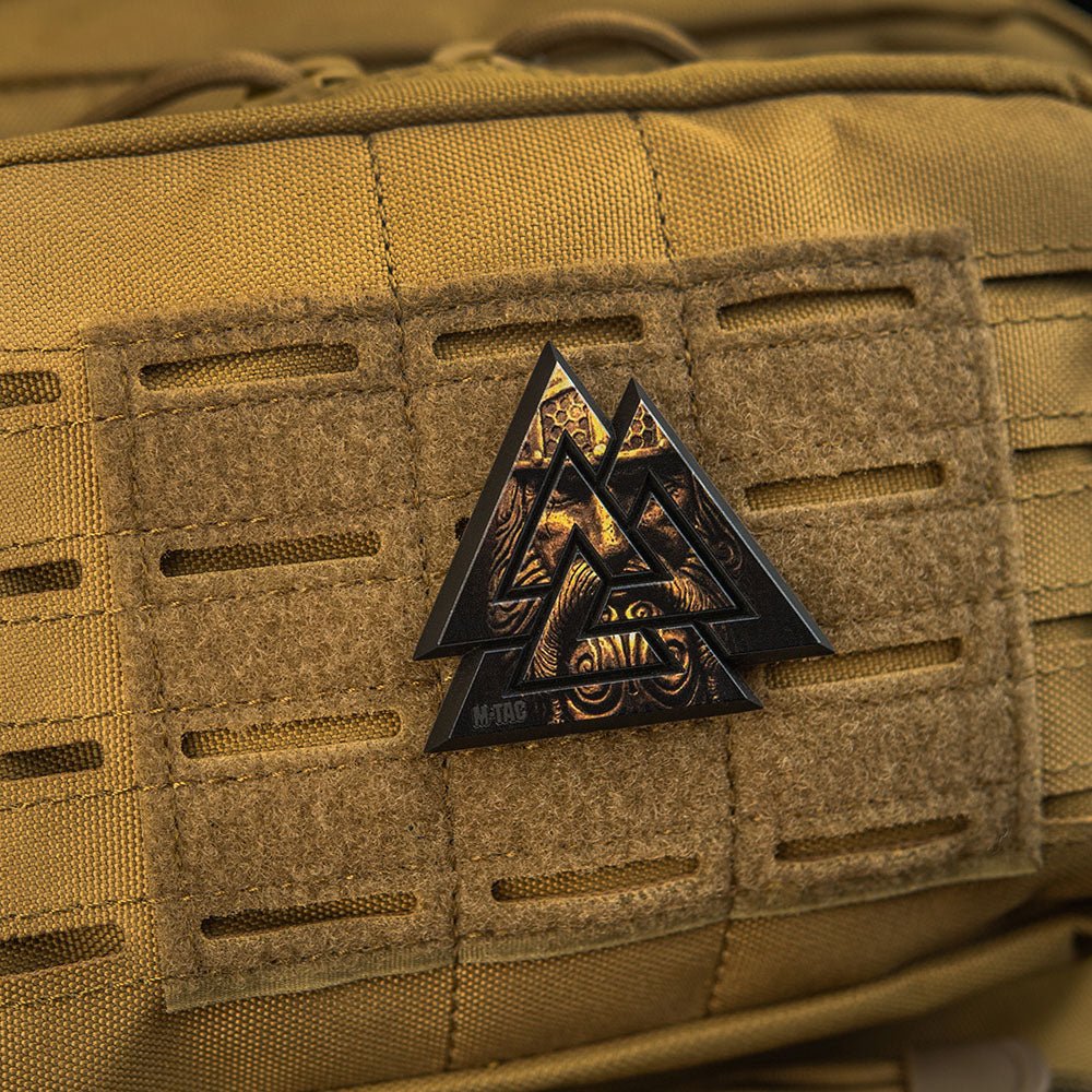 Patch PVC M - TAC Valknut 50x50 mm | Echipament tactic WARGEAR
