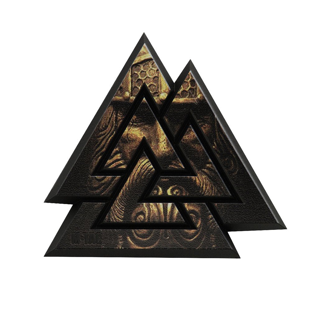 Patch PVC M - TAC Valknut 50x50 mm | Echipament tactic WARGEAR