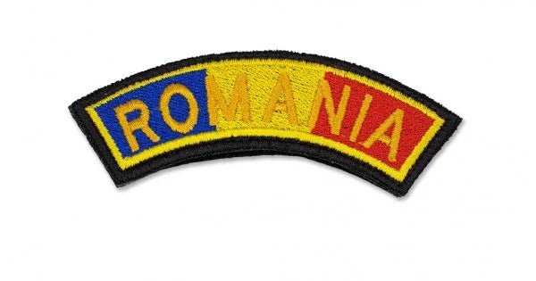 Patch Romania Drapel Semirotund | WARGEAR RO