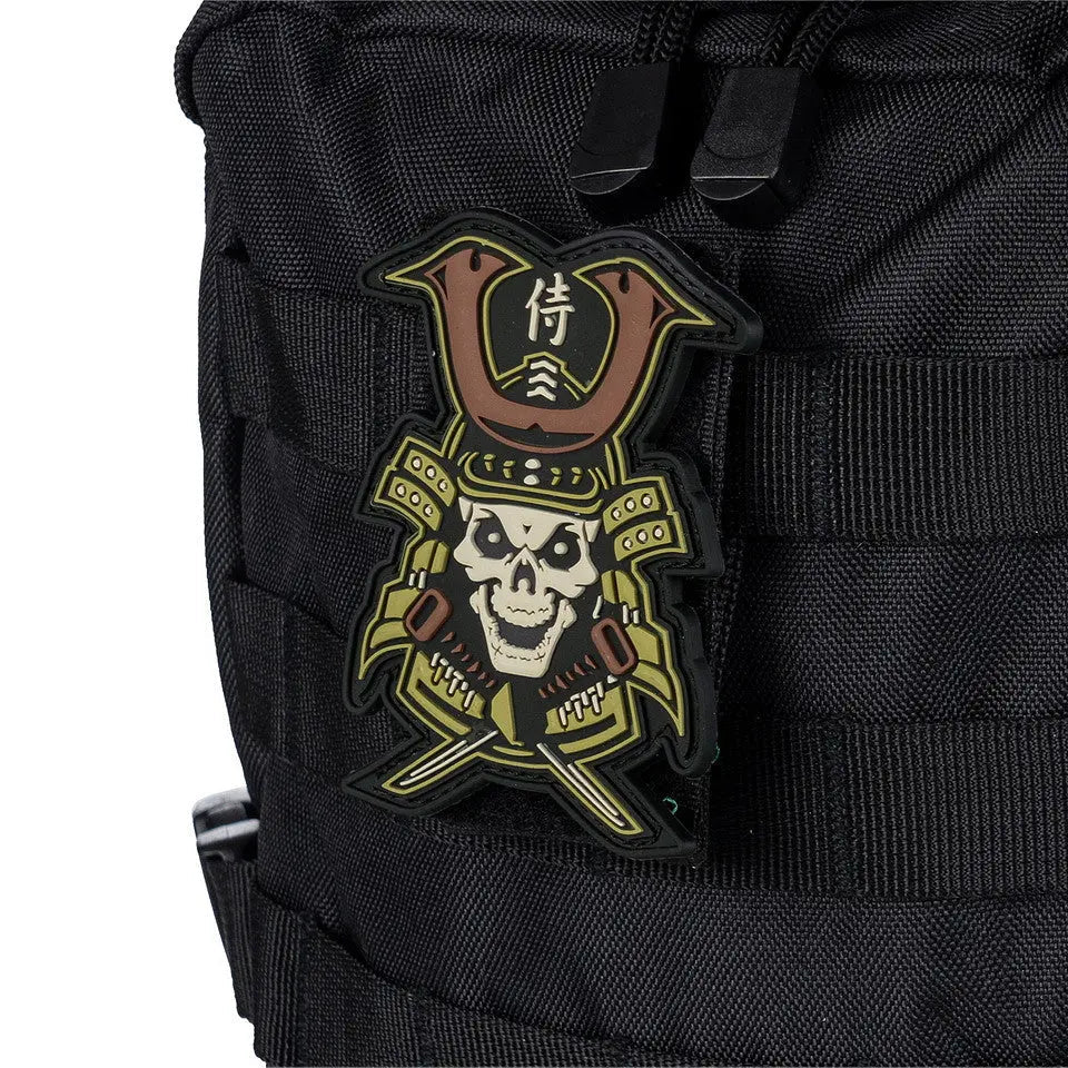 Patch SAMURAI SKULL 3D PVC | Echipament tactic WARGEAR