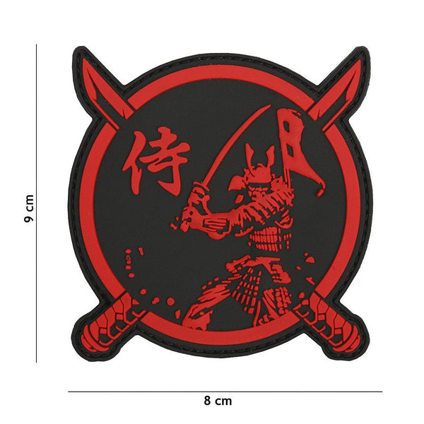 Patch Samurai Warrior 3D PVC 101INC | Echipament tactic WARGEAR