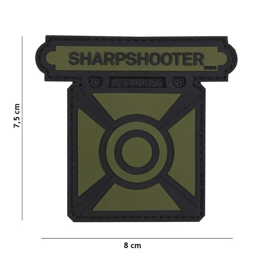 Patch Sharpshooter velcro | Echipament tactic WARGEAR