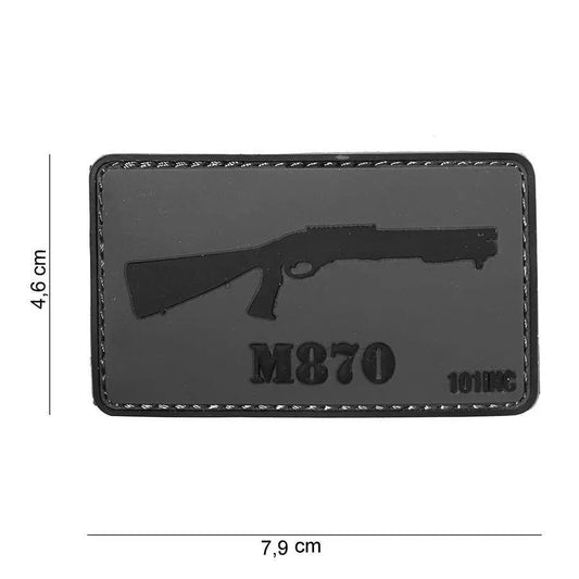 Patch Shotgun M870 velcro 3D | Echipament tactic WARGEAR