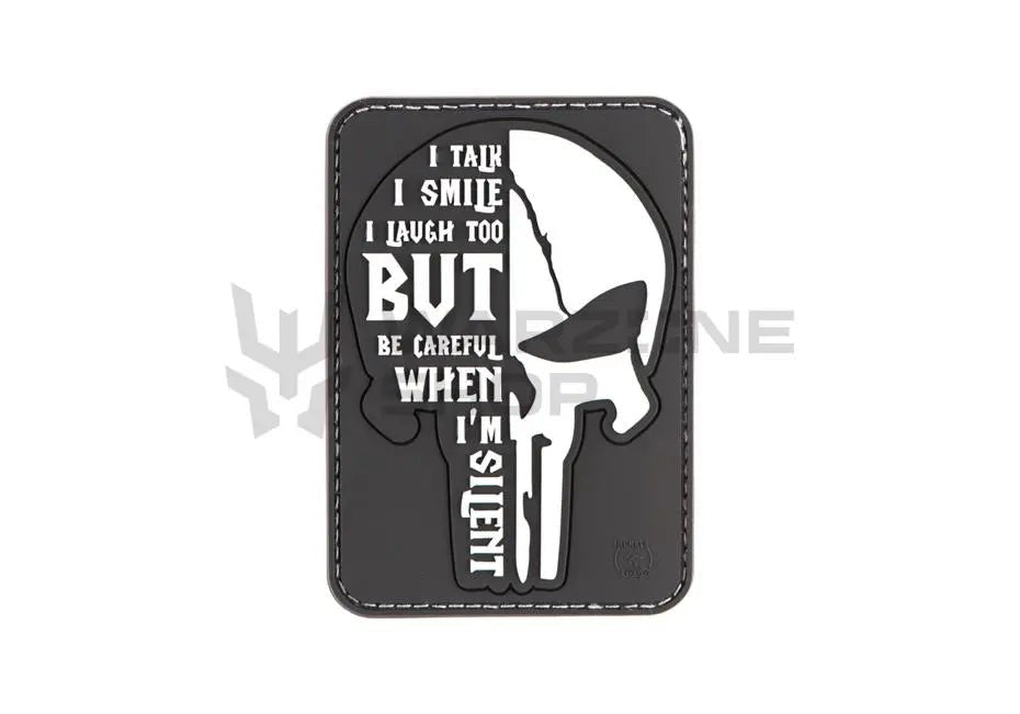 Patch Silent Punisher velcro PVC | Echipament tactic WARGEAR