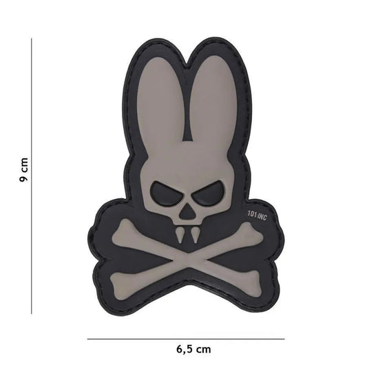 Patch Skull Bunny velcro 3D | Echipament tactic WARGEAR