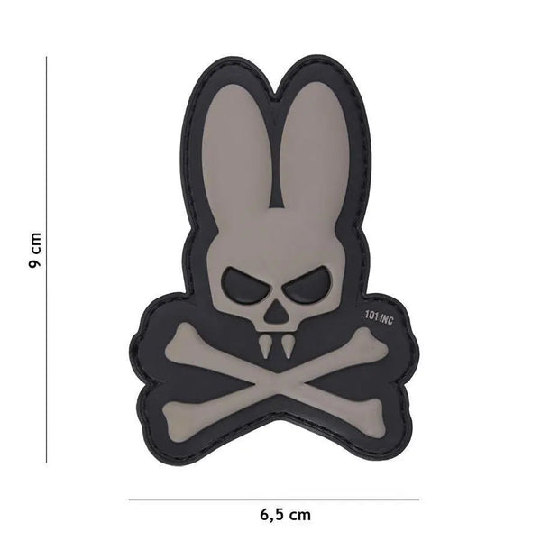 Patch Skull Bunny velcro 3D | Echipament tactic WARGEAR