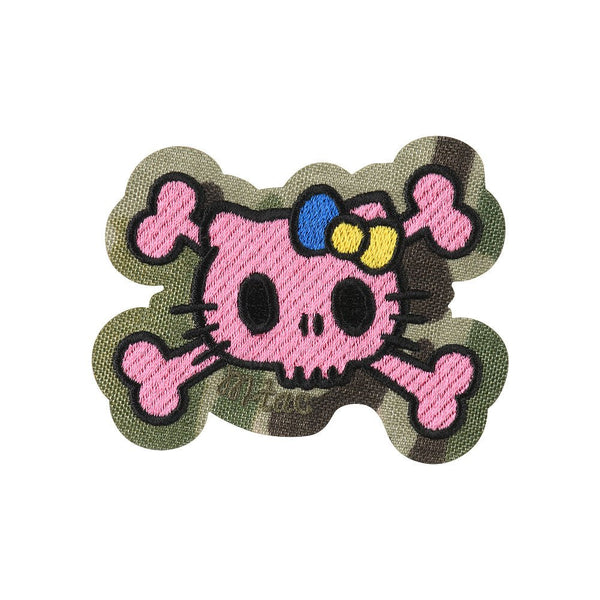 Patch SKULL KITTY velcro M - TAC | Echipament tactic WARGEAR