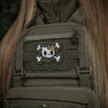 Patch SKULL KITTY velcro M - TAC | Echipament tactic WARGEAR