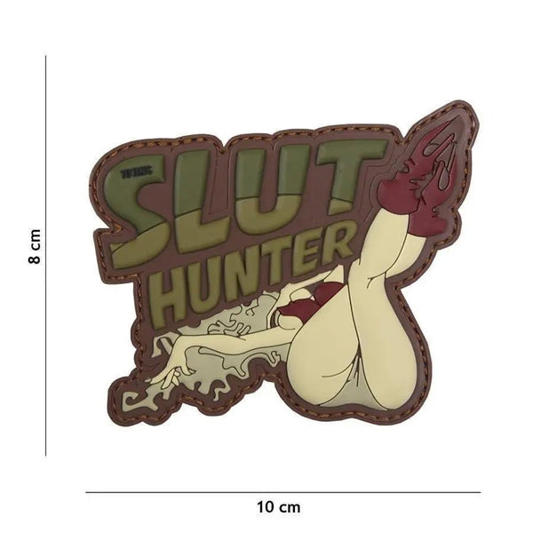Patch Slut Hunter velcro 3D | Echipament tactic WARGEAR