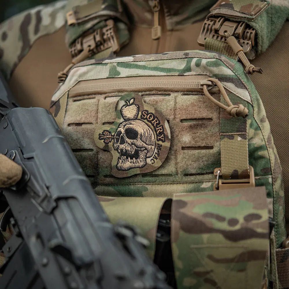 Patch Sorry Skull Multicam M - TAC | Echipament tactic WARGEAR