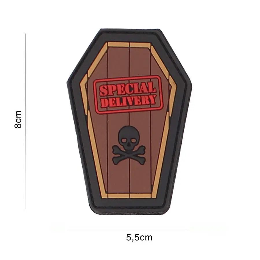 Patch Special Delivery velcro PVC | Echipament tactic WARGEAR