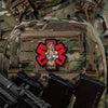 Patch TACMED PVC 3d M - TAC | Echipament tactic WARGEAR