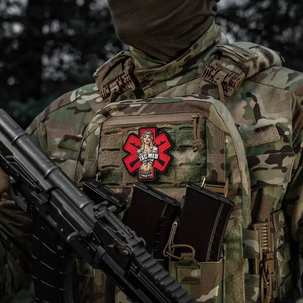 Patch TACMED PVC 3d M - TAC | Echipament tactic WARGEAR