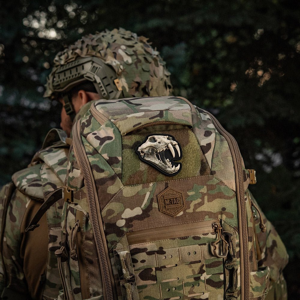 Patch tactic M - Tac Old Tiger – PVC | Echipament tactic WARGEAR