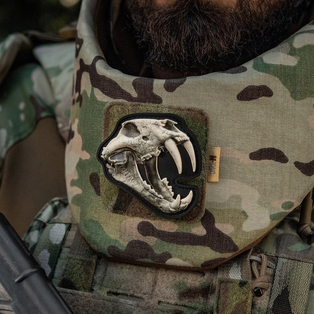 Patch tactic M - Tac Old Tiger – PVC | Echipament tactic WARGEAR