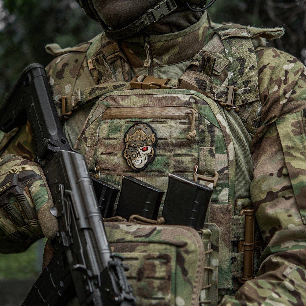 Patch Tactic M - Tac Worn To The Bone PVC 3D | Echipament tactic WARGEAR