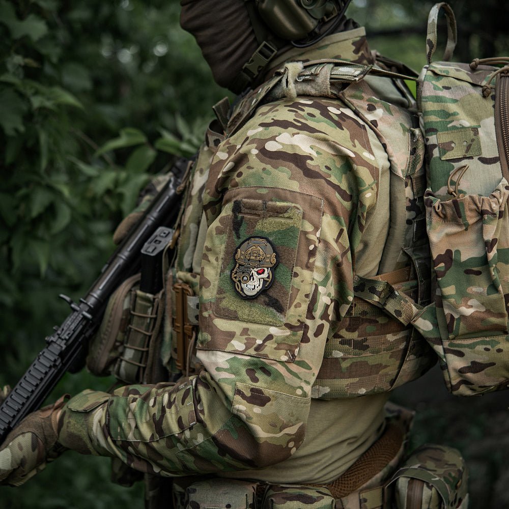 Patch Tactic M - Tac Worn To The Bone PVC 3D | Echipament tactic WARGEAR