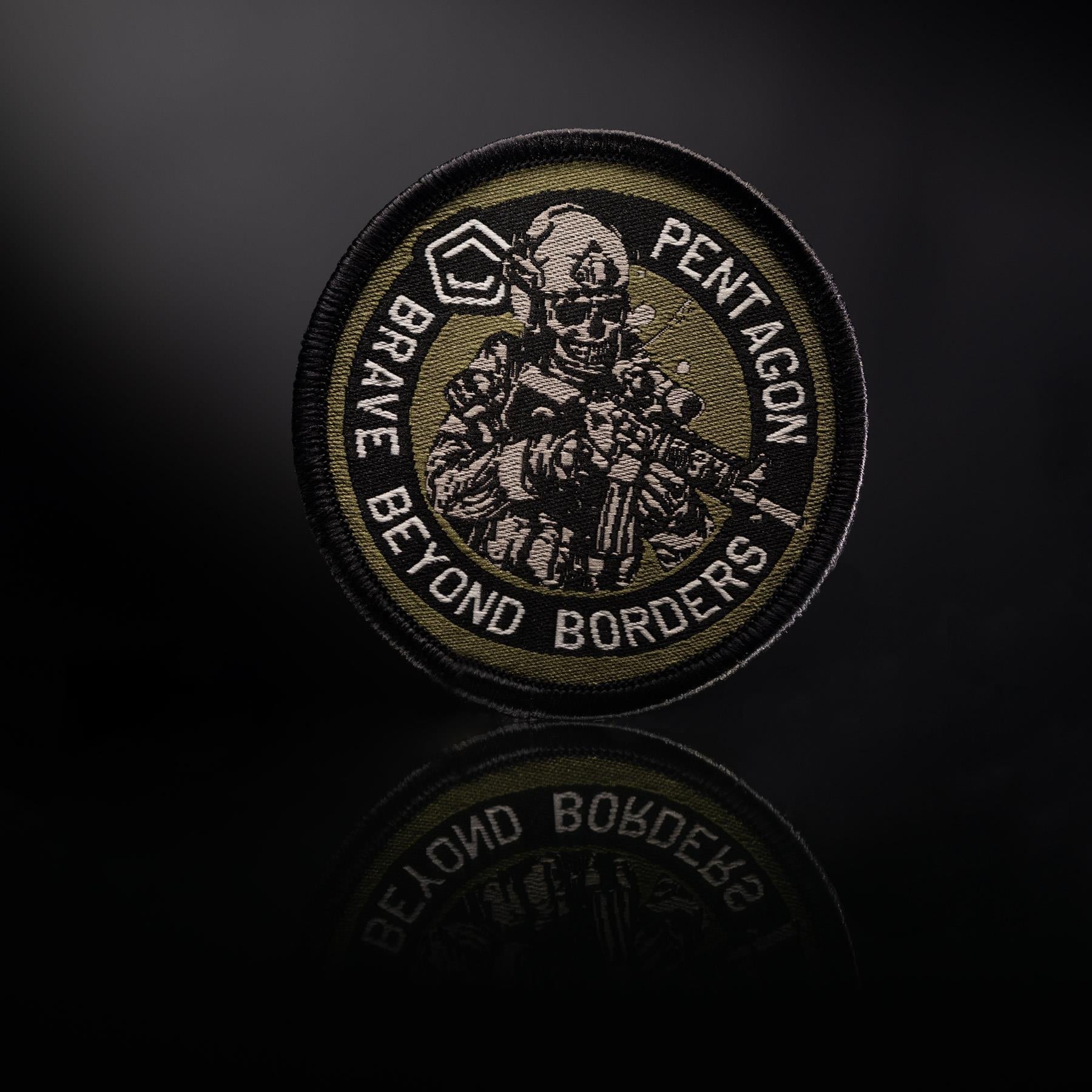 Patch Tactic Pentagon „Brave Beyond Borders