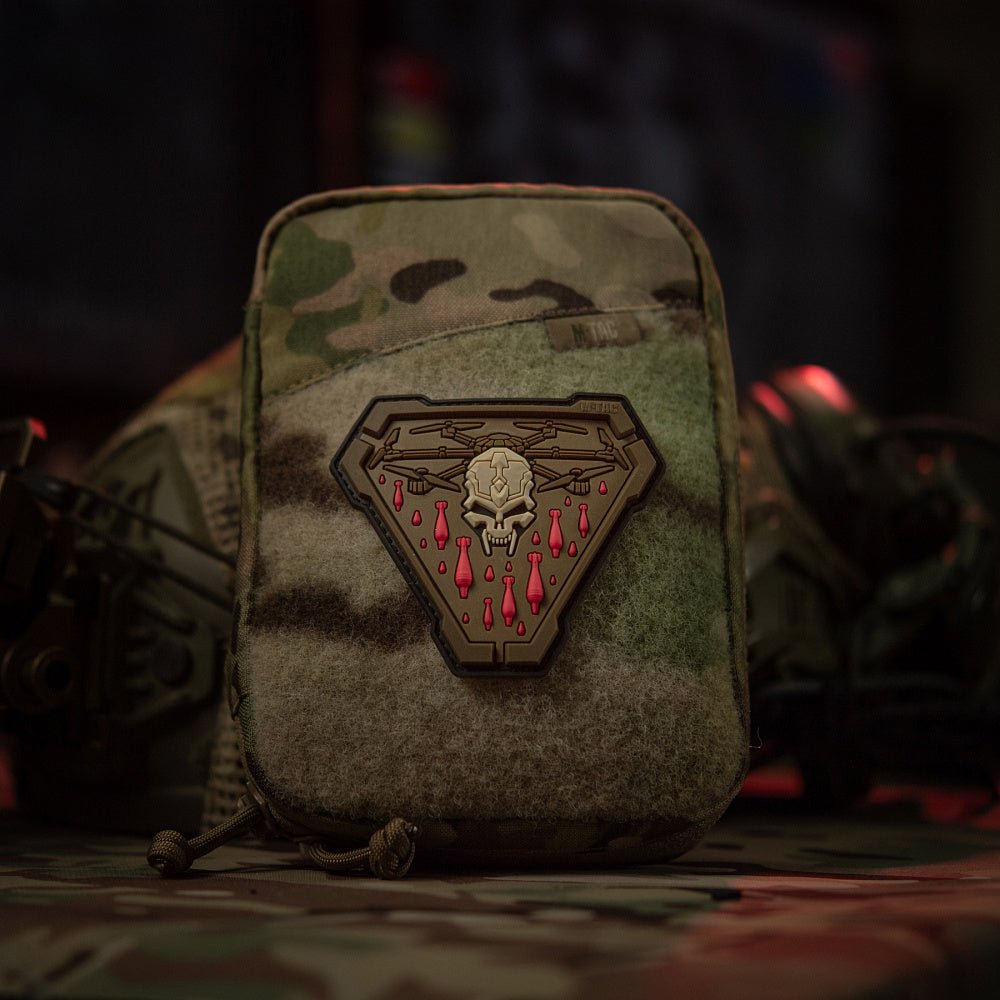 Patch tactic PVC M - TAC VAMPIR velcro | Echipament tactic WARGEAR