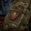 Patch tactic PVC M - TAC VAMPIR velcro | Echipament tactic WARGEAR