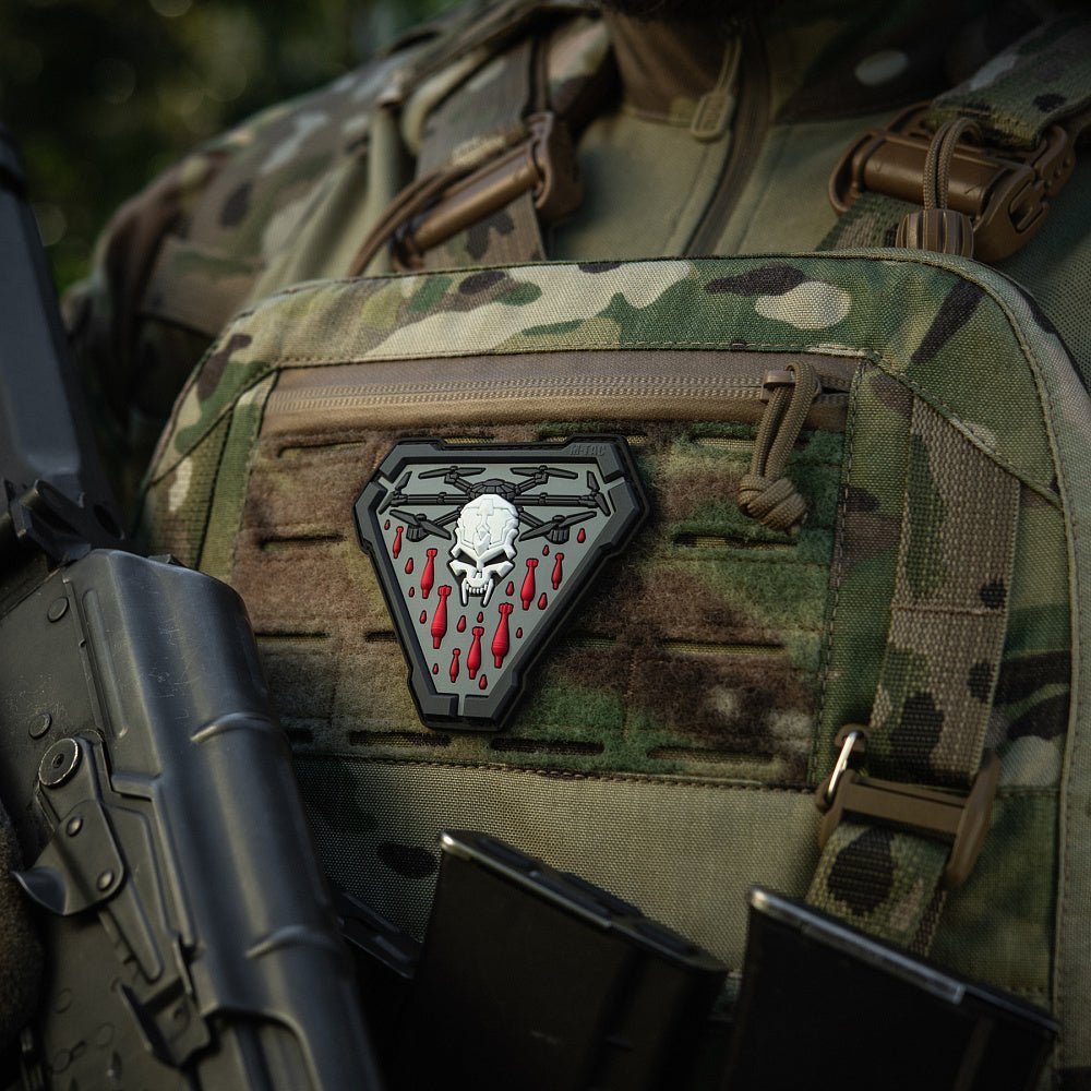 Patch tactic PVC M - TAC VAMPIR velcro | Echipament tactic WARGEAR