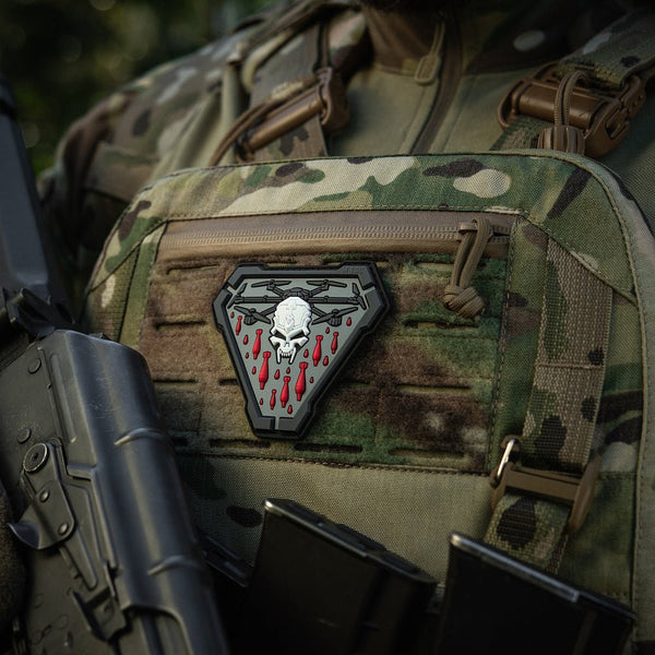 Patch tactic PVC M - TAC VAMPIR velcro | Echipament tactic WARGEAR