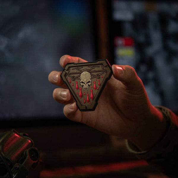 Patch tactic PVC M - TAC VAMPIR velcro | Echipament tactic WARGEAR