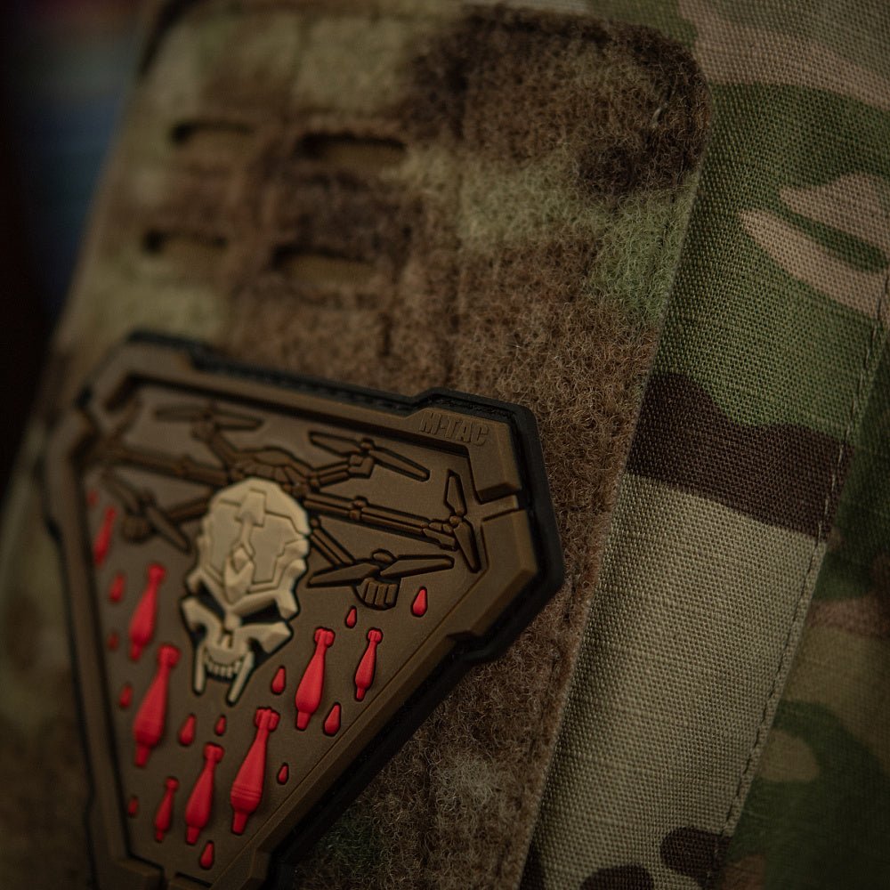 Patch tactic PVC M - TAC VAMPIR velcro | Echipament tactic WARGEAR