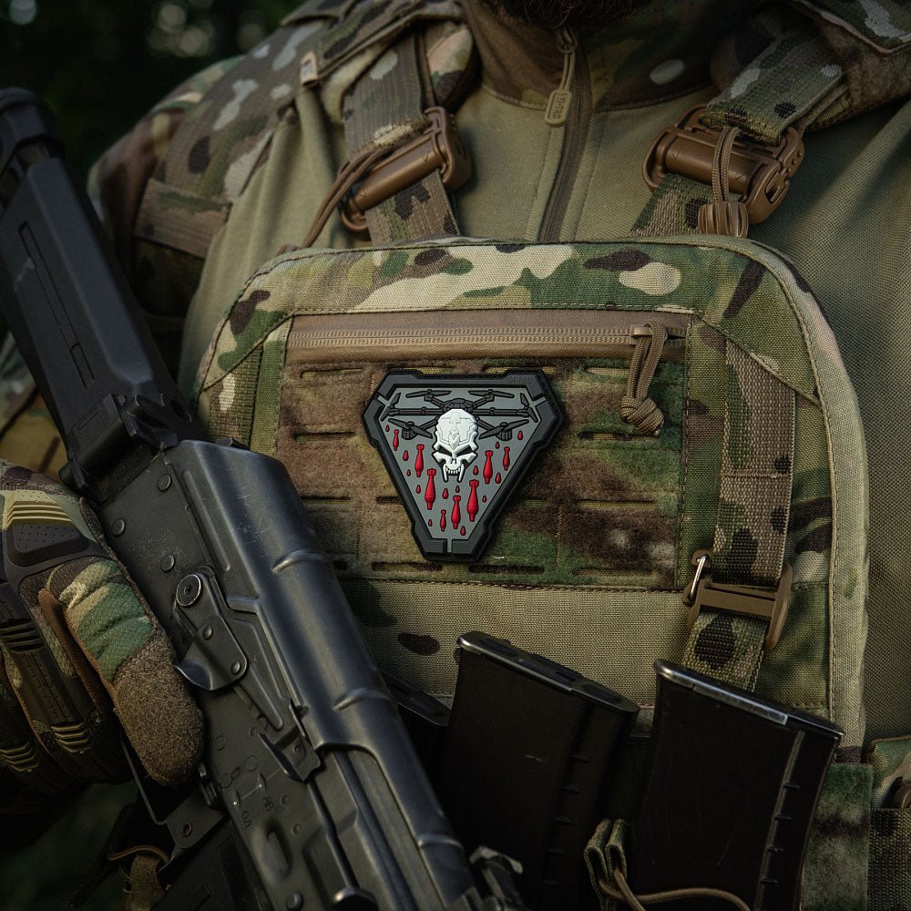 Patch tactic PVC M - TAC VAMPIR velcro | Echipament tactic WARGEAR