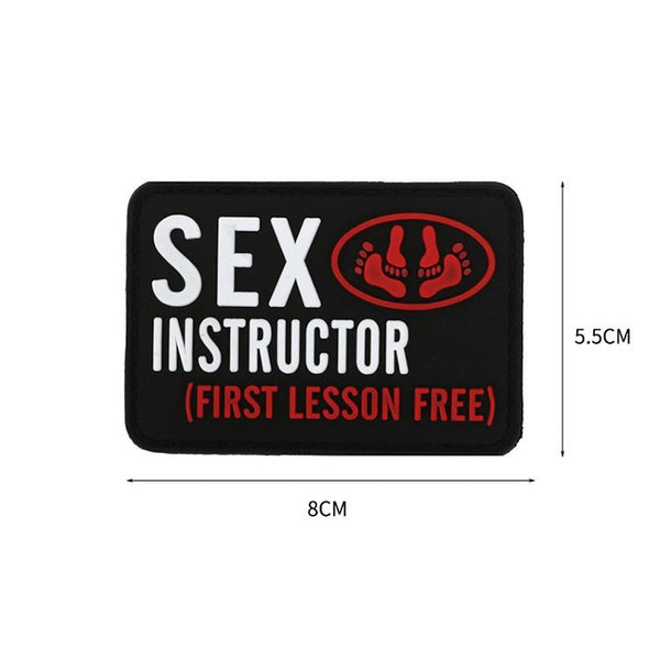 Patch Tactic PVC Sex Instructor – First Lesson Free | WARGEAR RO