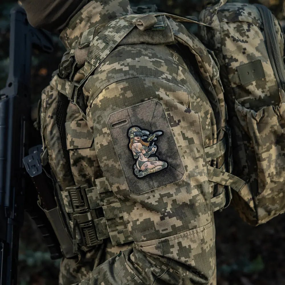 Patch Tactical Drone Girl M - TAC | Echipament tactic WARGEAR