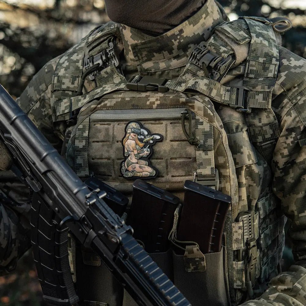 Patch Tactical Drone Girl M - TAC | Echipament tactic WARGEAR