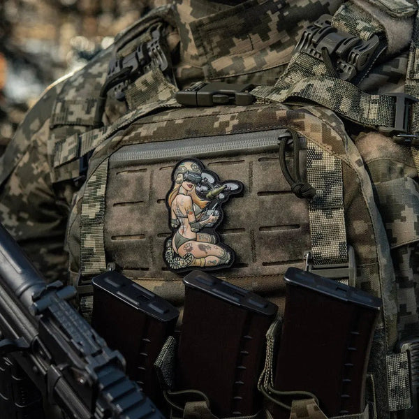 Patch Tactical Drone Girl M - TAC | Echipament tactic WARGEAR