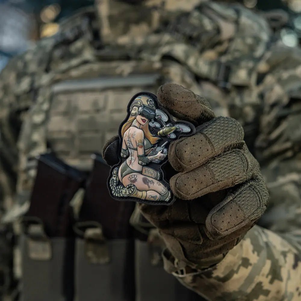 Patch Tactical Drone Girl M - TAC | Echipament tactic WARGEAR