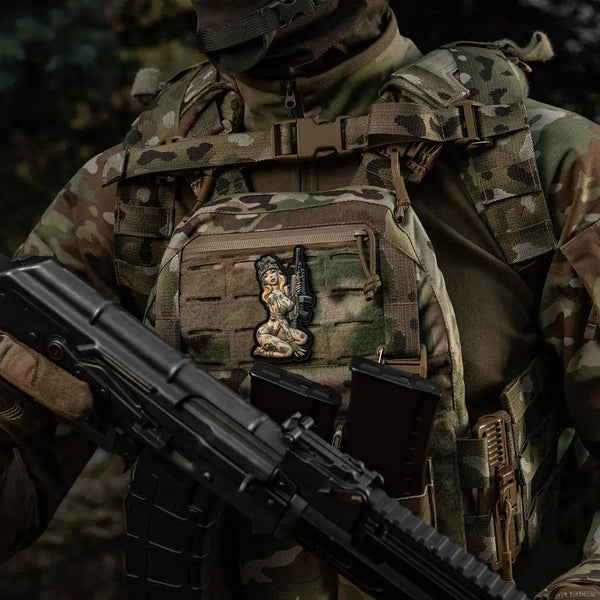 Patch Tactical Girl v5 M - TAC | Echipament tactic WARGEAR