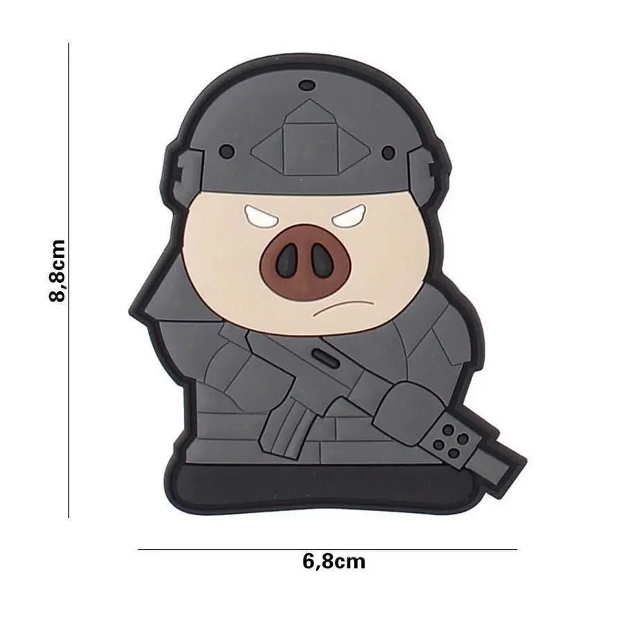 Patch Tactical Pig velcro 3D | Echipament tactic WARGEAR
