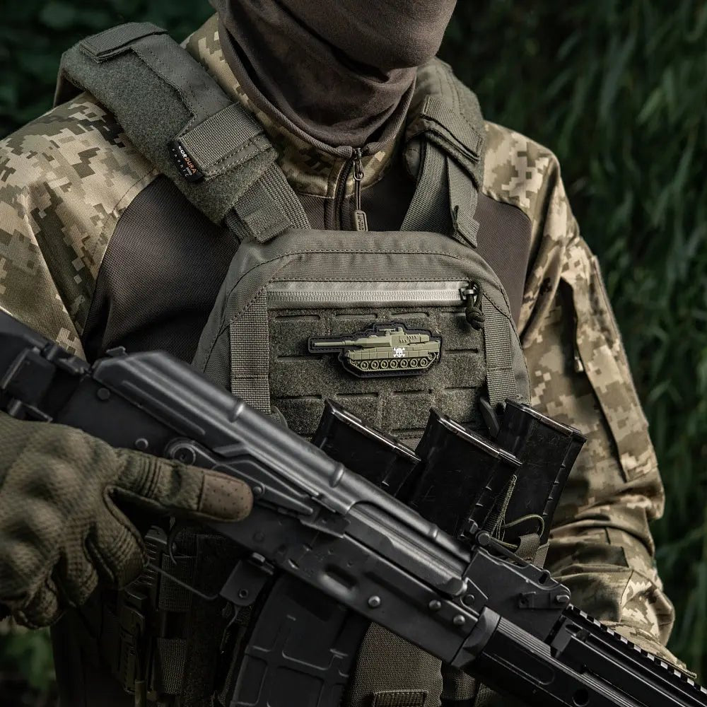 Patch tanc Leopard 2 Skull M - TAC | Echipament tactic WARGEAR