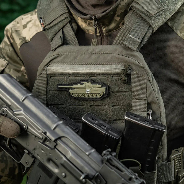 Patch tanc Leopard 2 Skull M - TAC | Echipament tactic WARGEAR