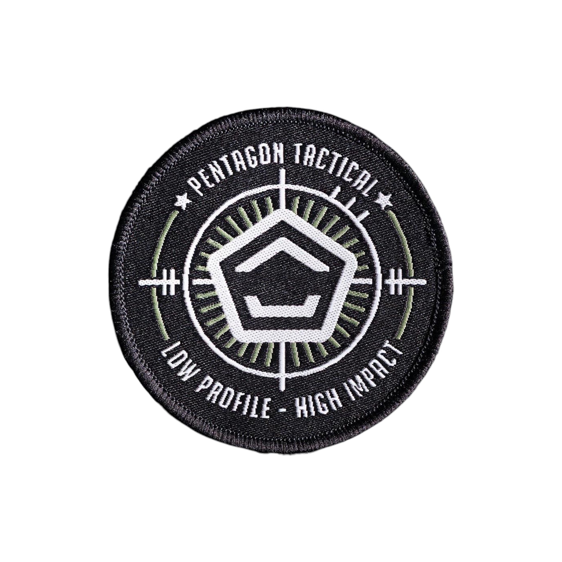 Patch Tesut Pentagon Target – Low Profile High Impact | WARGEAR RO