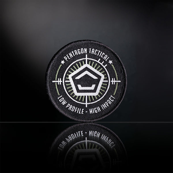 Patch Tesut Pentagon Target – Low Profile High Impact | WARGEAR RO